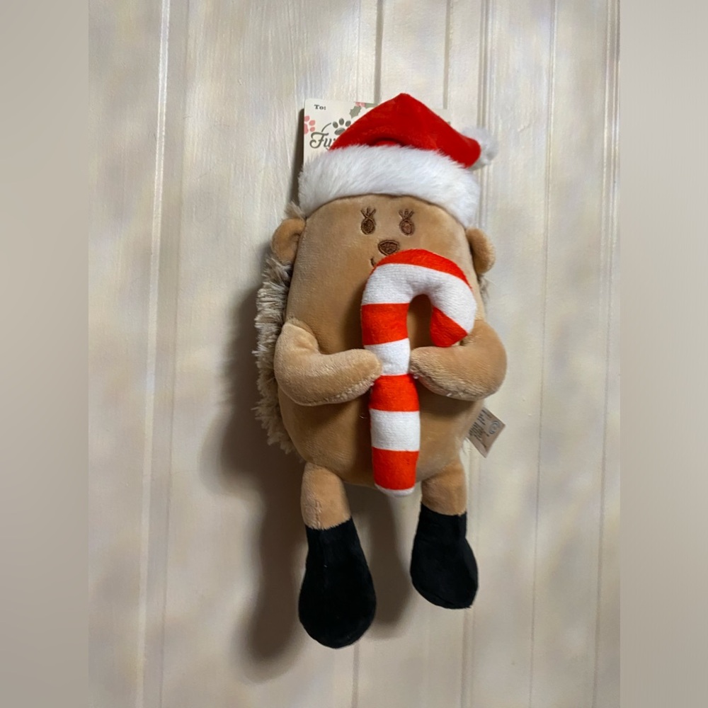 Giftable World Pet Toy  | 12" Christmas With Santa’s Hat